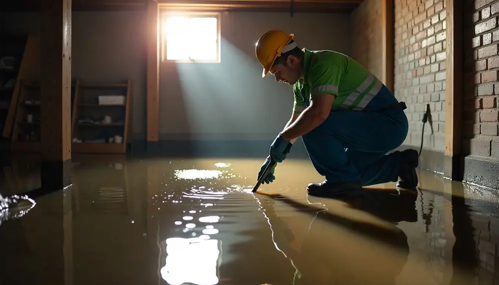 Professional water damage restoration services in Winnebago, MN